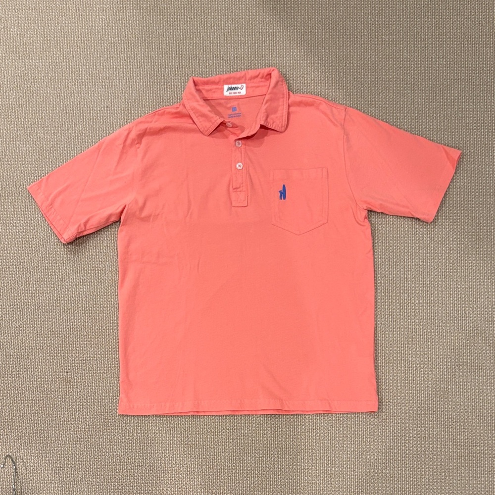johnnie-O Vibrant Coral Polo Shirt